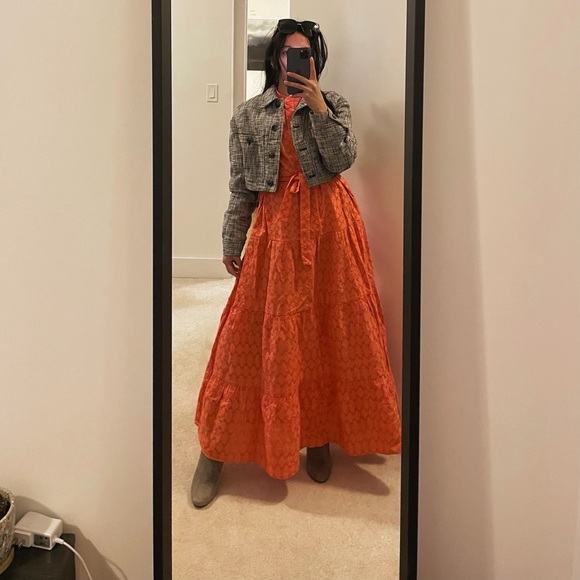 Beautiful Maxi victorian look in fresco pink - Picture 1 of 5